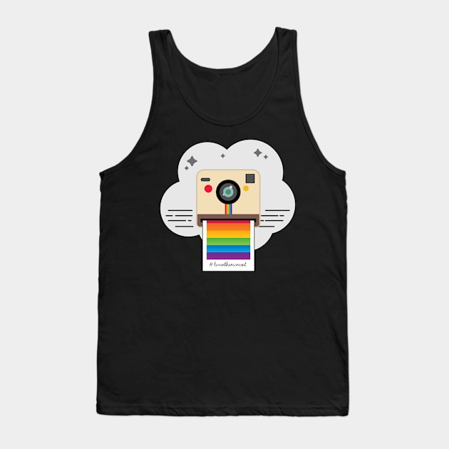 Insta Pride Tank Top by Universe Design